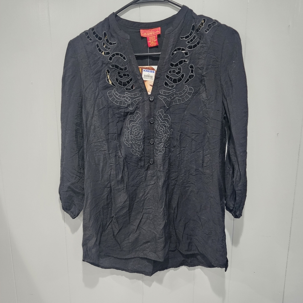 Zuleyka Rivera Blouse Sz S